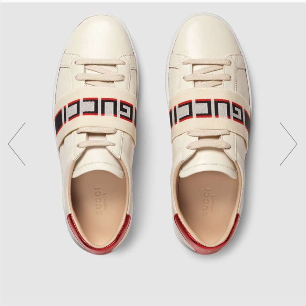 Gucci sneakers ( ACE SNEAKER WITH GUCCI STRIPE)